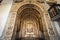 Architectural detail of the interior of the Chapel of the Lord of the Mareantes in Esposende, Portugal