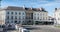 Architectural detail of the Montaudouin hotel, a neoclassical mansion built in the late eighteenth century in Nantes