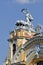 Architectural detail of the National Theatre of Cluj-Napoca, Romania