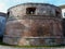 Architectural detail of oldl bastion in Hungary, Europe