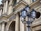 Architectural Detail, Richelieu Wing, Louvre Museum, Paris, France