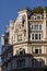 Architectural detail of Second Empire building, Chelsea, New York City