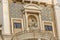 Architectural detail on Torre dell Orologio In San Marco Square Of Venice, Italy