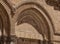 Architectural details of the Church of the Holy Sepulchre