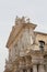 Architectural details, church in Venice, stylish architecture, bright historic church building, Italian sculptural and architectur