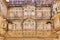 Architectural details and decoration inside the Mehrangarh Fort in Jodhpur, Rajastan Region, India