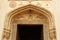 Architectural details of entrance of Golconda Fort,India