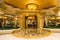 Architectural details in luxurious hotels in las vegas nevada