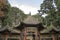 Architectural details of pagoda of Great Mosque, Xian, China
