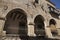 Architectural details of the Palace of the Marquis of The Conquest in the old town of Trujillo