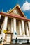 Architectural details of palace at Wat Phra Kaew temple, Bangkok