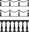 Architectural element - balustrade, fence