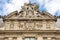 Architectural exteriors details of the Louvre museum