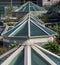 Architectural feature at Yerba Buena Gardens