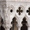 Architectural fragment of Doge Palace entrance - Italy