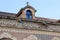 Architectural fragment of the eaves of the building of the Parliament of Catalonia