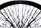 The architectural harmony of the spokes of the bicycle wheel energy meditation rotation profit