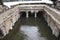 Architectural Kankaria Step Vav with intricate carvings in stone and columns, in Kankaria Lake, was built in the 15th century 1451