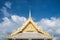 Architectural magnificent church roof gable