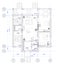 Architectural Plan of 1 floor of house