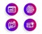 Architectural plan, Globe and Web traffic icons set. Product knowledge sign. Vector