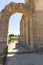 Architectural Sights of The Archaeological Park of Tindari Roman Basilica, in Tindari, Messina Province,Sicily, Italy. Part I.