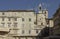 Architectural view of ancient buildings in Narodni square in Split