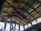 Architectural view of the ceiling of of the Florence central market