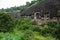 Architecture of Ajanta caves in Aurangabad, India