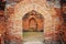 Architecture arches Ayutthaya period. The old town of Thailand