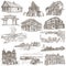 Architecture around the world - an hand drawn pack