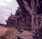 Architecture from Ayutthaya period of Sanctuary of truth Pattaya