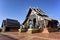 Architecture and blue sky at Wat Som Det Phuruea Ming Maung. ,Loei Province is among the best known of Thailand\\\'s landmarks