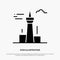 Architecture and City, Buildings, Canada, Tower, Landmark solid Glyph Icon vector