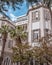 Architecture and cityscape from Tel Aviv. Modern and old buildings in the central streets of Tel Aviv-Yafo, Israel.