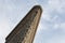 Architecture closeup of Flatiron Building in the afternoon in New York City