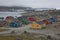 Architecture and colorfull houses in small town of Nanortalik in Greenland together with his wild and unspoiled beauty, leave a no