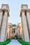 Architecture Columns of Palace of Fine Arts in San Francisco