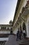 Architecture of courtyards around Grape Garden /Anguri Bagh, Agbari Mahal, Aramgah or Anguri Bagh/ in Agra Red Fort complex