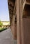 Architecture of courtyards around Grape Garden /Anguri Bagh, Agbari Mahal, Aramgah or Anguri Bagh/ in Agra Red Fort complex