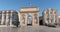 Architecture detail of the Arc de Triomphe of Montpellier, France