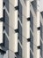 Architecture detail Facade pattern Modern building exterior shade and shadow