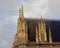 Architecture detail of the Palace of Justice in Rouen, France