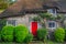 Architecture detail of traditional english cottage houses