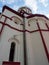 Architecture detail at Tuman Monastery, Serbia