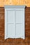 Architecture detailed background - toned wooden shutters. Architecture background