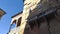 Architecture details from old historical building in Padova in Piazza dei Signori