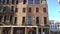 Architecture details from old historical building in Padova in Piazza dei Signori