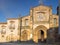 Architecture of the facade of Cathedral Lamego Portugal