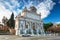 Architecture of the fontana dell Acqua Paola in Rome, Italy